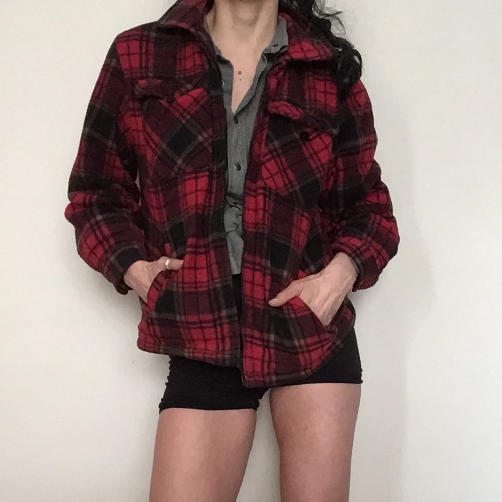 Red Plaid Jacket - Picture 10 of 16